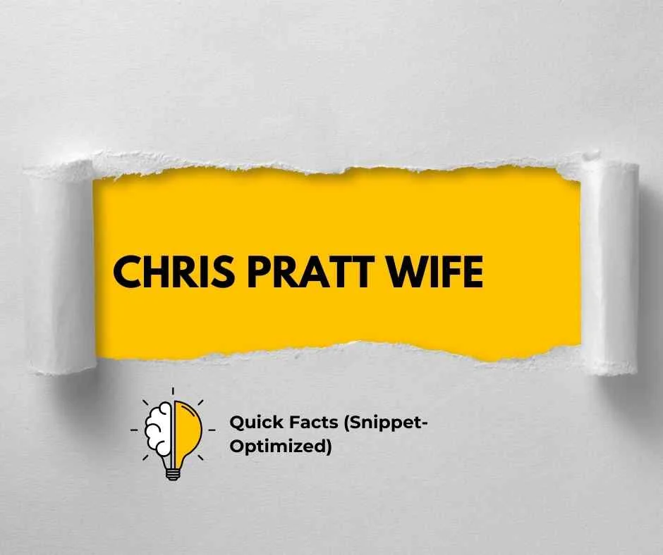 Chris Pratt Wife