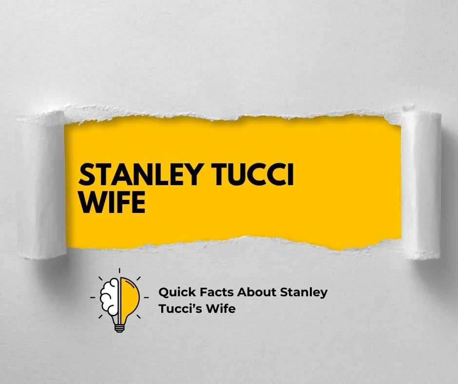 Stanley Tucci Wife