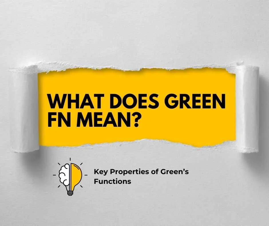 What Does Green Fn Mean?